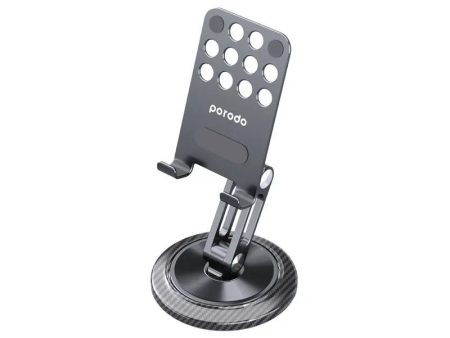 Porodo 360° Rotating Multi-joint Mobile & Tablet Stand - Gray For Cheap