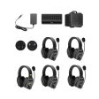 Saramonic WiTalk WT5D WiTalk Wireless Intercom Headset System - Black Fashion