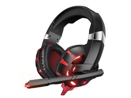 RUNMUS K2 PRO Gaming Headset - Red For Cheap