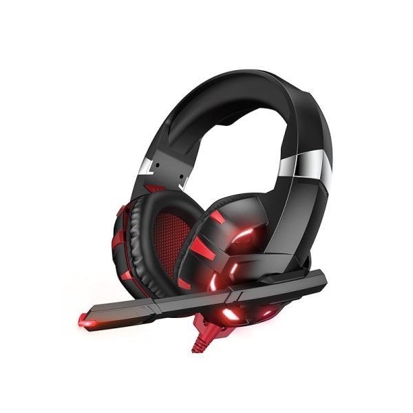 RUNMUS K2 PRO Gaming Headset - Red For Cheap